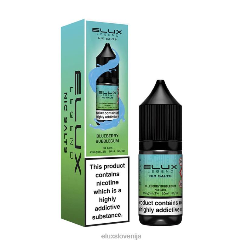 Elux Legend ničelne soli 10 ml | Elux Amazon HJ6RR43 borovničev žvečilni gumi