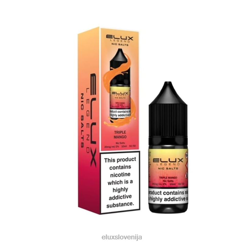 Elux Legend ničelne soli 10 ml | Elux Ljubljana HJ6RR15 trojni mango