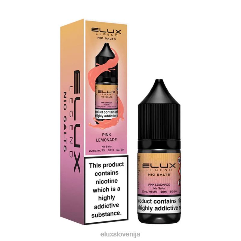 Elux Legend ničelne soli 10 ml | Elux Ljubljana HJ6RR45 roza limonada