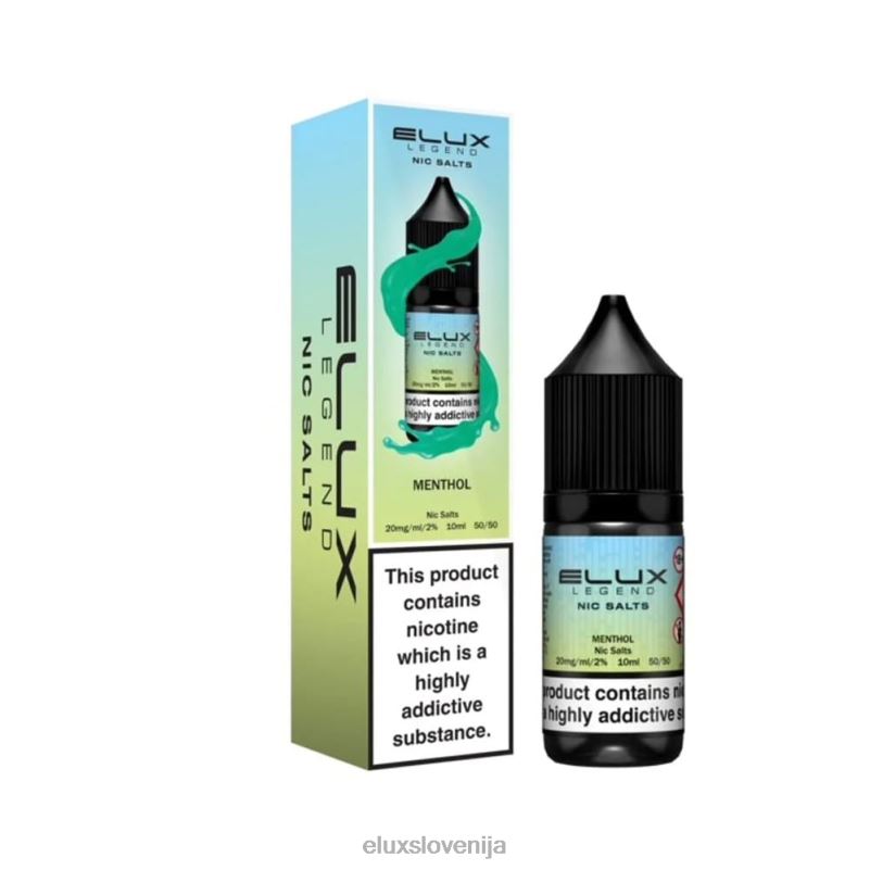 Elux Legend ničelne soli 10 ml | Elux Ljubljana HJ6RR65 mentol