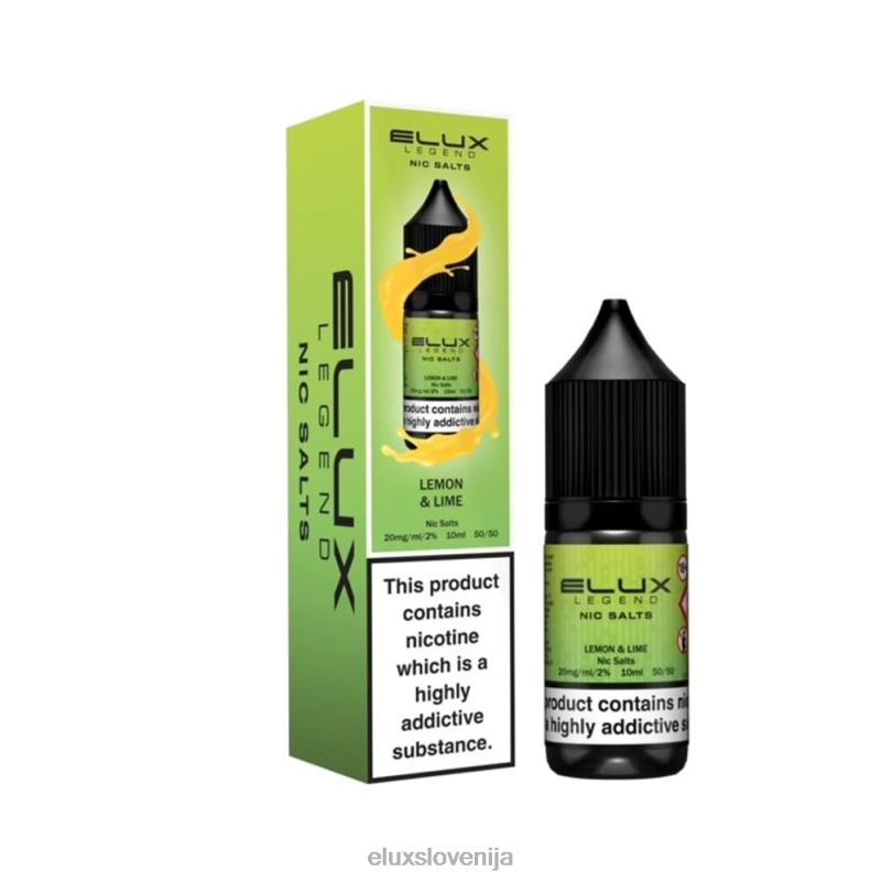 Elux Legend ničelne soli 10 ml | Elux Slovenija HJ6RR14 limona limeta