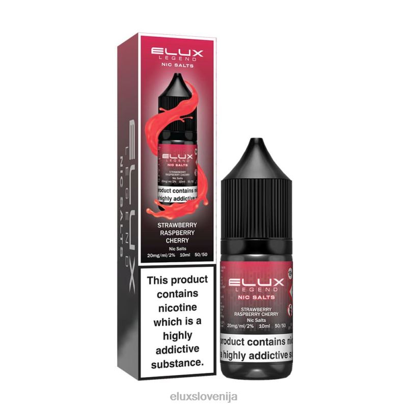 Elux Legend ničelne soli 10 ml | Elux Store Slovenija HJ6RR72 jagoda malina češnja