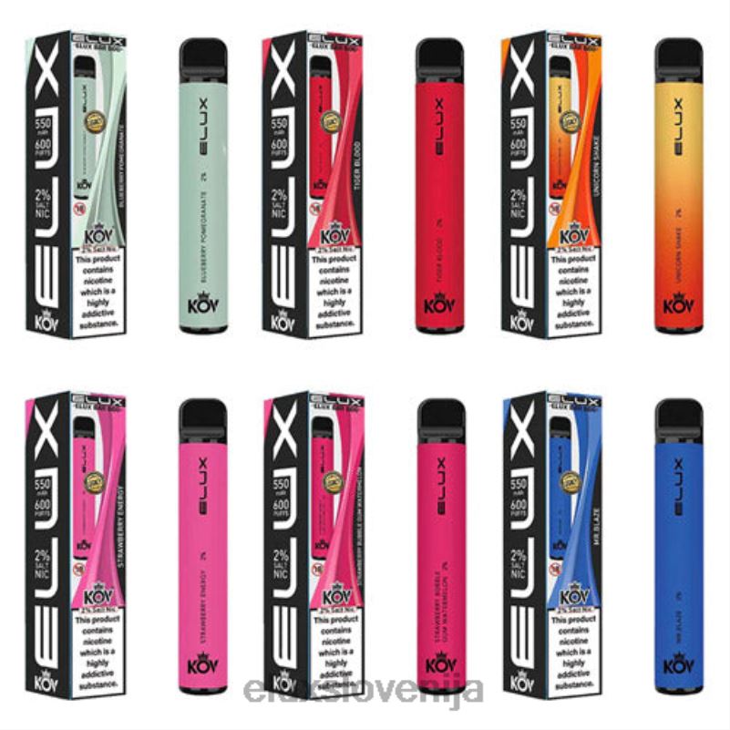 Elux Bar vape serije legacy za enkratno uporabo | Elux Vape Review HJ6RR10 limonina rybna