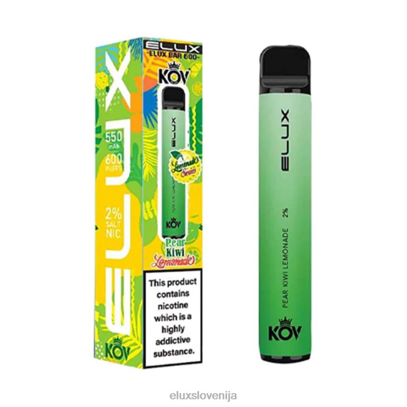 Elux Bar Lemonade serija vape za enkratno uporabo | Elux Vape Near Me HJ6RR79 hruška kivi limonada