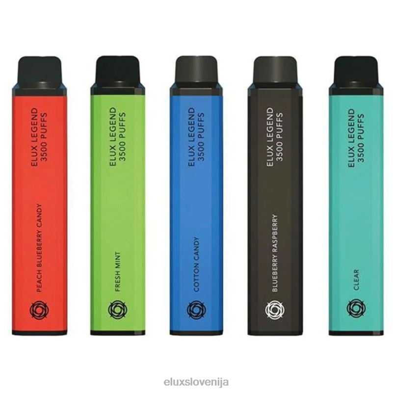 Elux Legend Vape za enkratno uporabo s 3500 vpihi | Elux Ljubljana HJ6RR85 limona breskev pasijonka