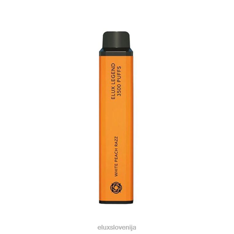Elux Legend Vape za enkratno uporabo s 3500 vpihi | Elux Slovenija HJ6RR84 bela breskev razz
