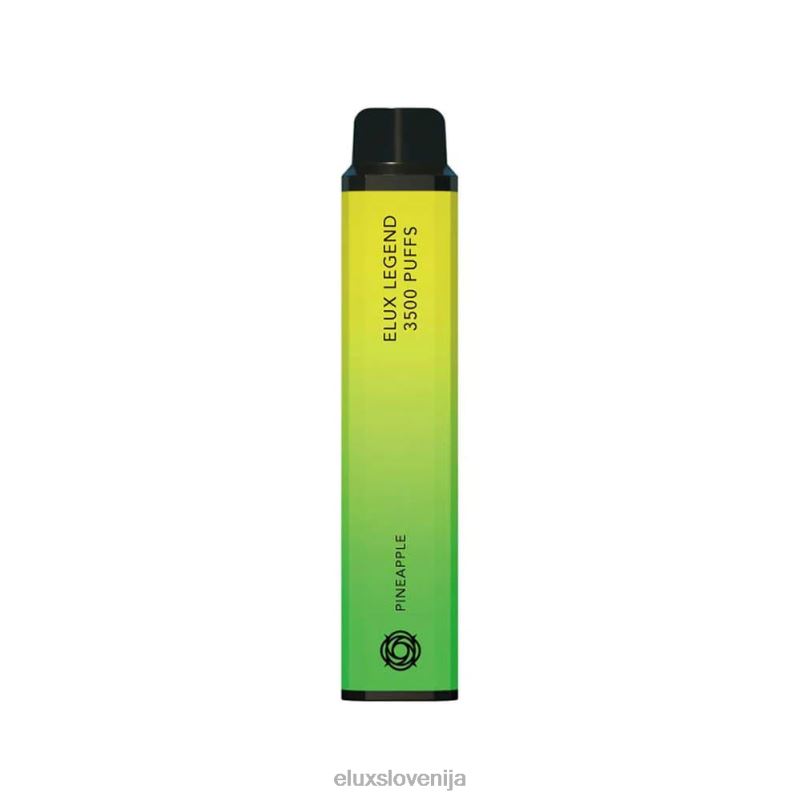 Elux Legend Vape za enkratno uporabo s 3500 vpihi | Elux Vape Flavours HJ6RR77 ananas