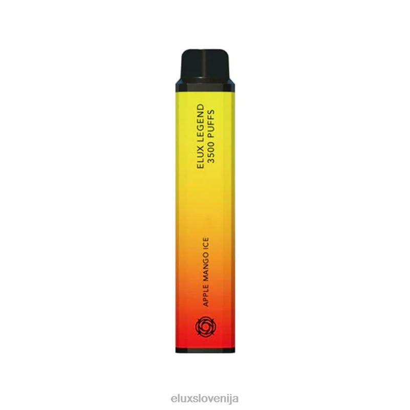 Elux Legend Vape za enkratno uporabo s 3500 vpihi | Elux Vape Price HJ6RR88 jabolčni mangov led